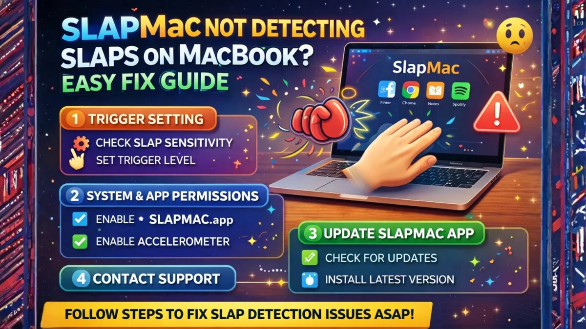 SlapMac Not Detecting Slaps on MacBook